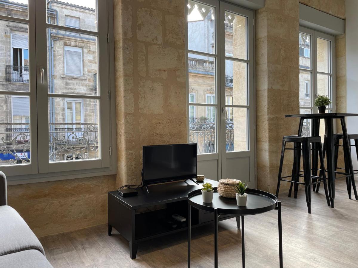 Magnifique Appartement Pour 2 Avec Climatisation Et Belle Pierre Bordelaise Bordeaux Eksteriør bilde