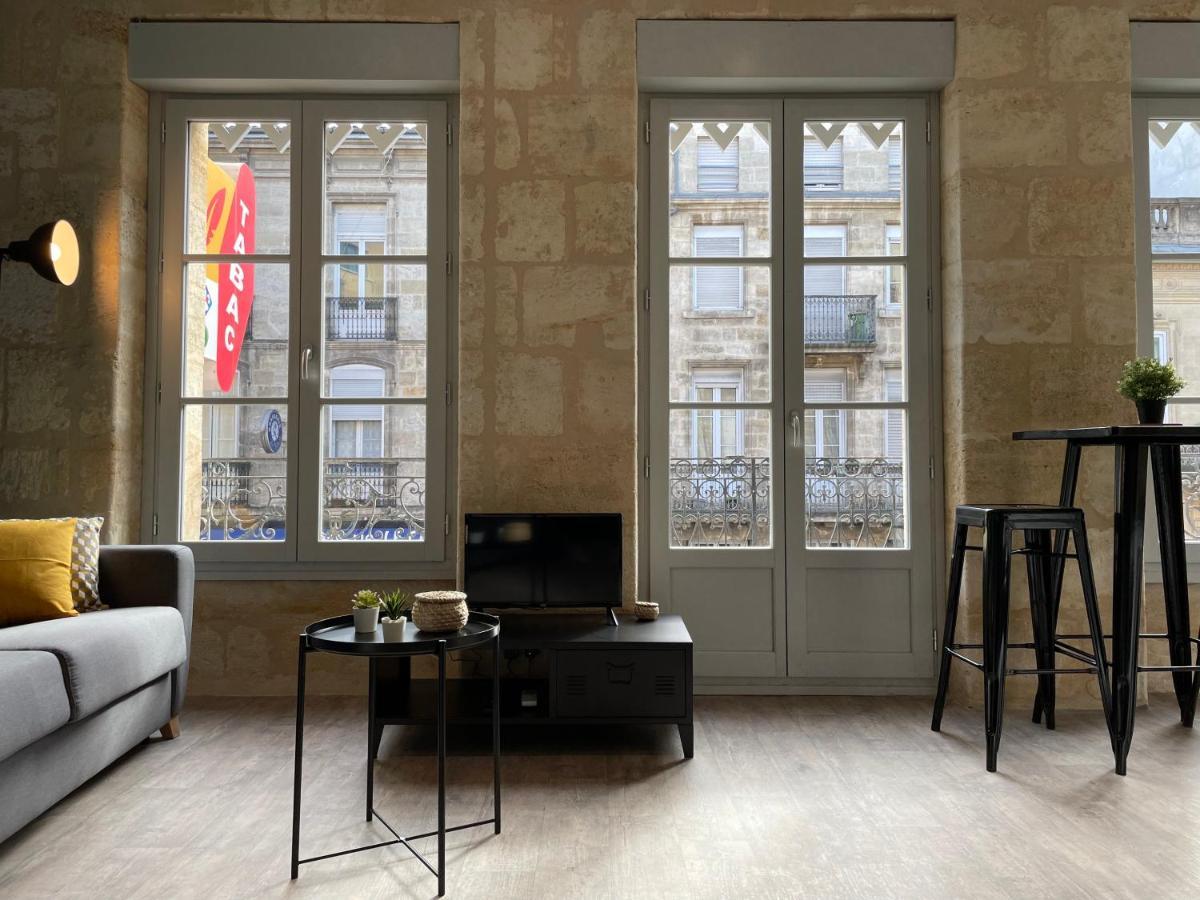 Magnifique Appartement Pour 2 Avec Climatisation Et Belle Pierre Bordelaise Bordeaux Eksteriør bilde