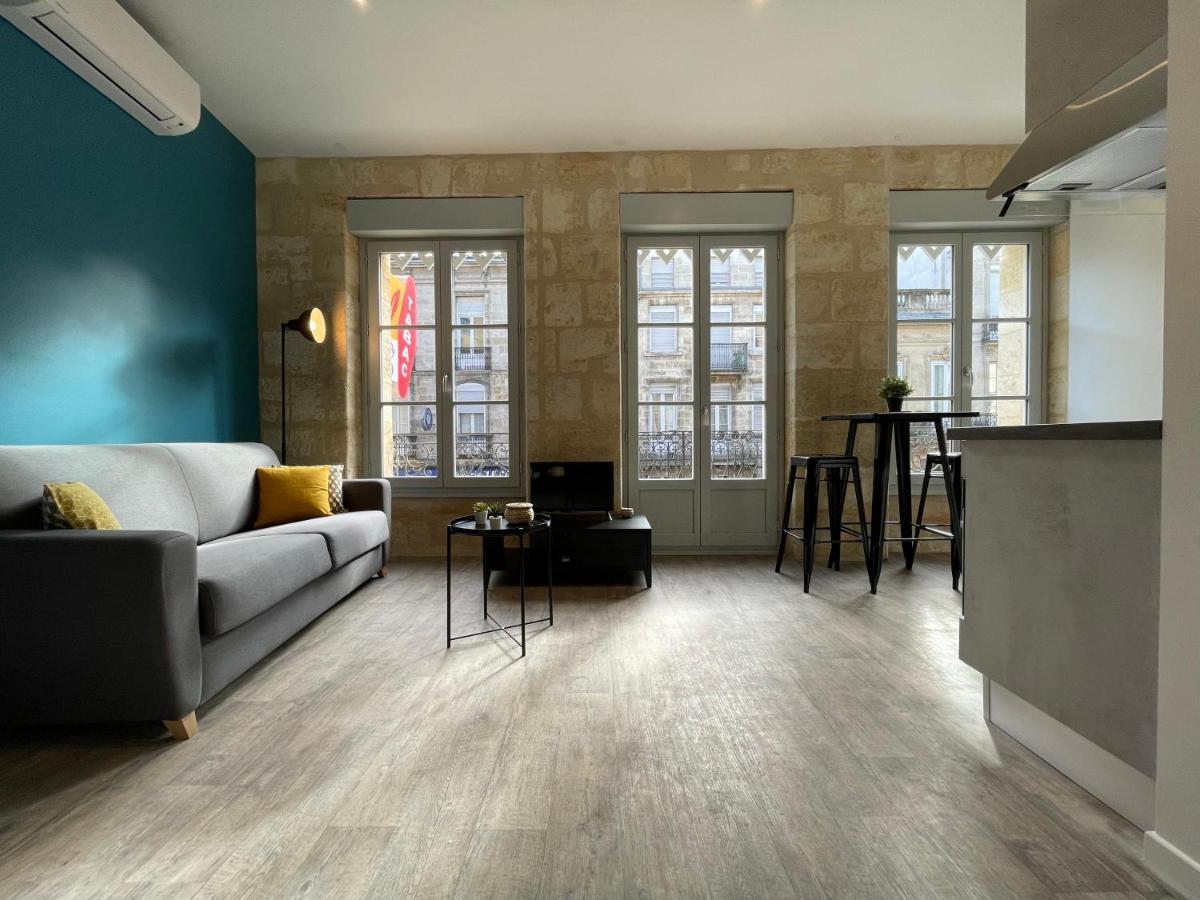 Magnifique Appartement Pour 2 Avec Climatisation Et Belle Pierre Bordelaise Bordeaux Eksteriør bilde